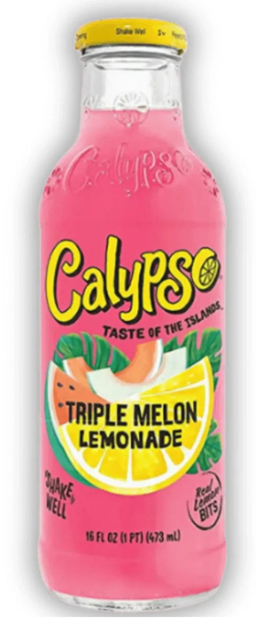 Calypso Triple Melon Lemonade – 473 ml (16 fl oz) – Florida Candy