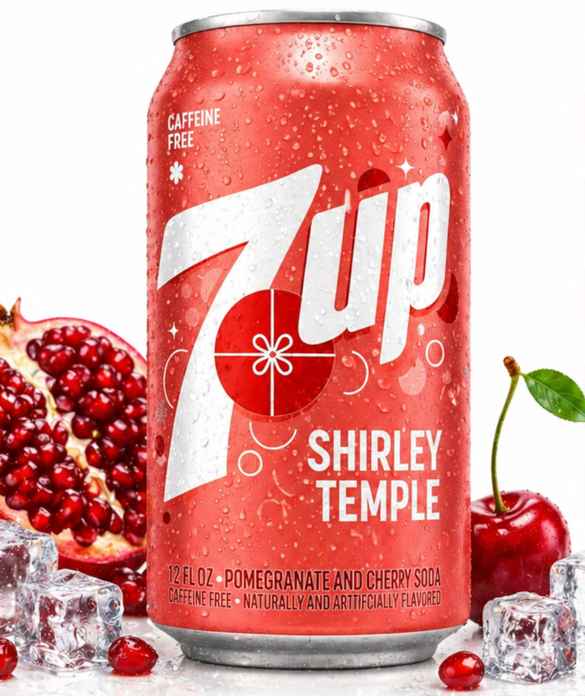 7UP Shirley Temple – Pomegranate & Cherry Soda – Florida Candy