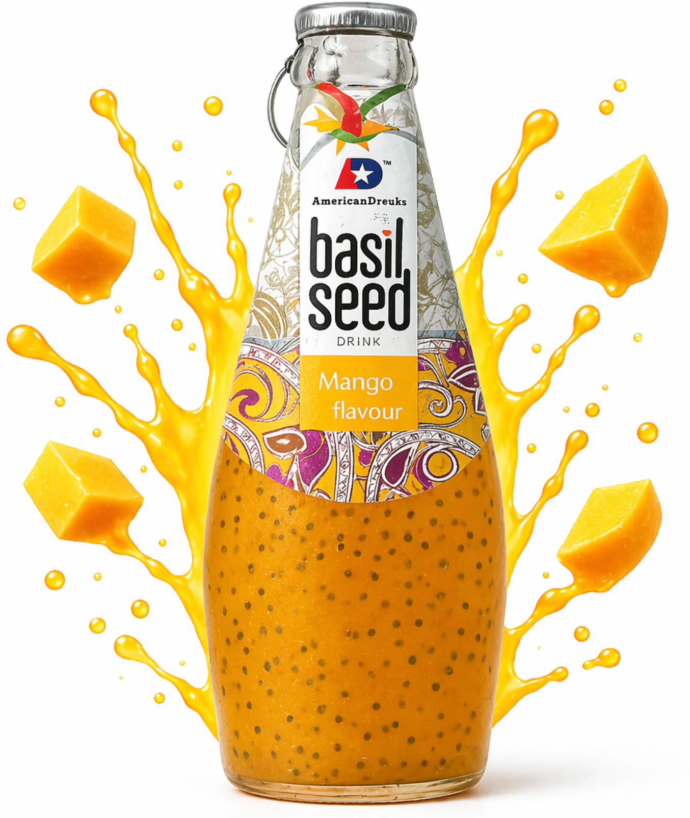 Basil Seed Mango Flavour 290ml (VITNAM / THAILAND) – Florida Candy