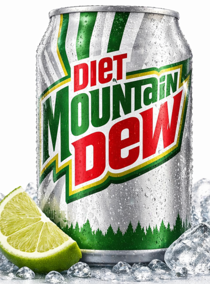 Mountain Dew Diet Mountain Dew - 355 ml - (USA)