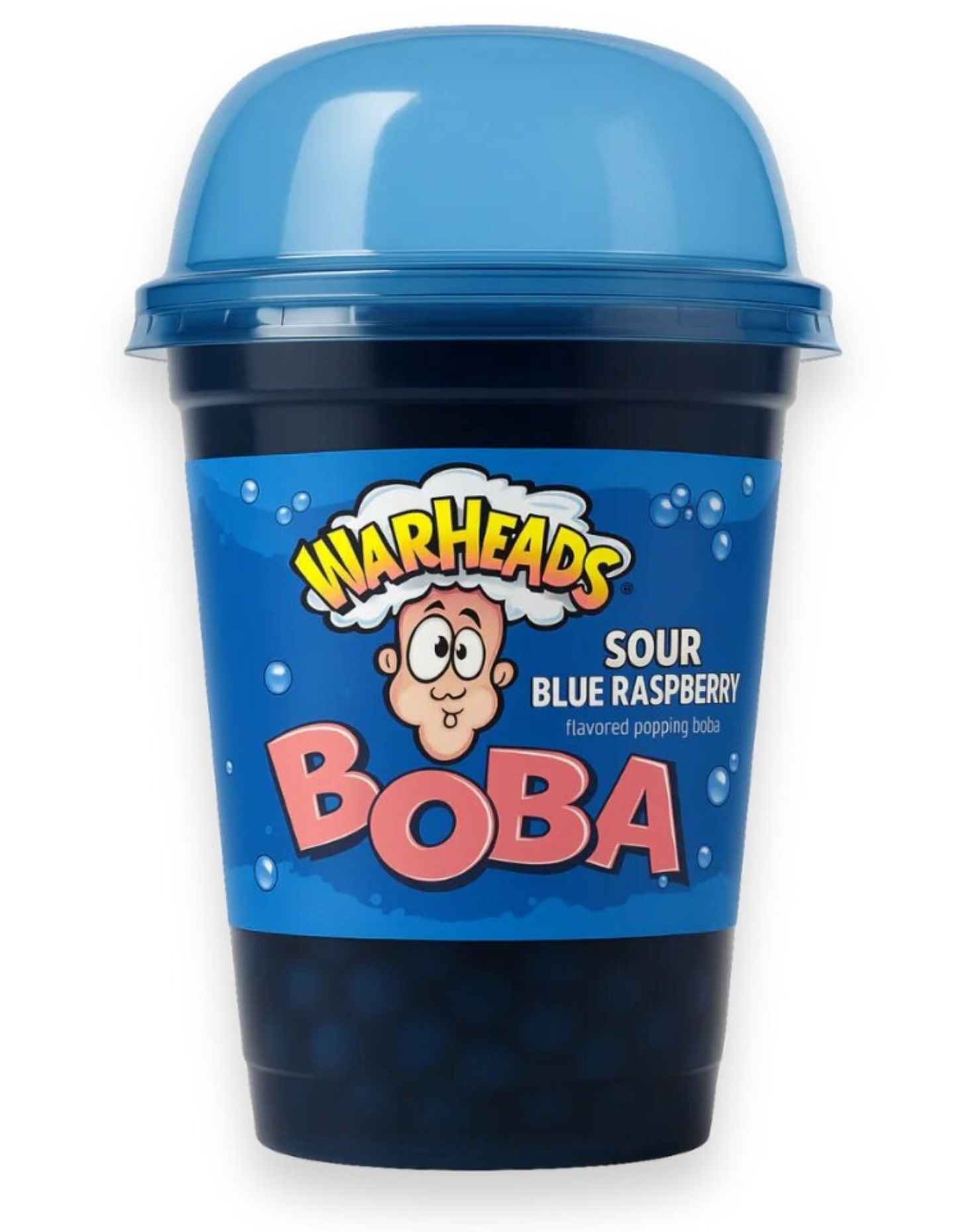 Warheads Boba Sour Blue Raspberry