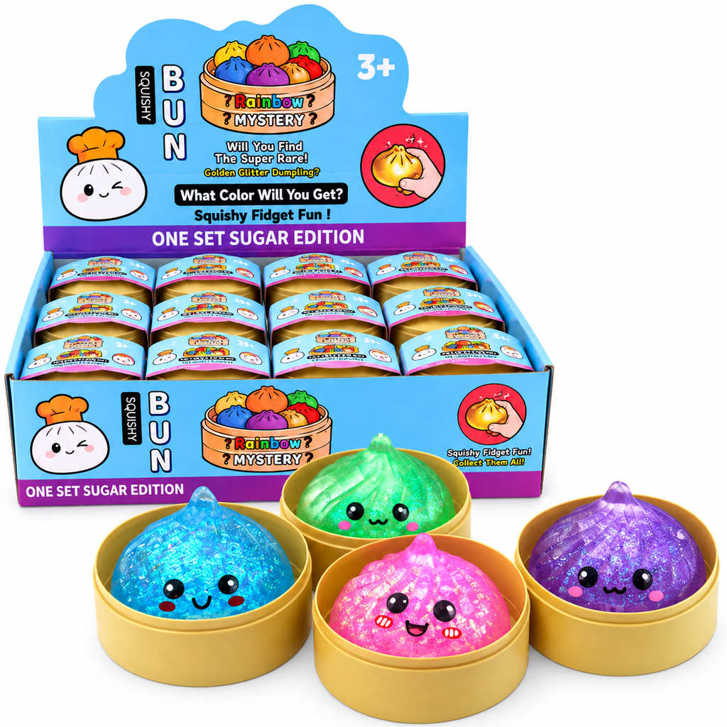 Squishy Dumpling "Glitzer" – 5,5 cm