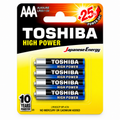 Toshiba AAA High Power Alkaline Batterien – 4er Blister