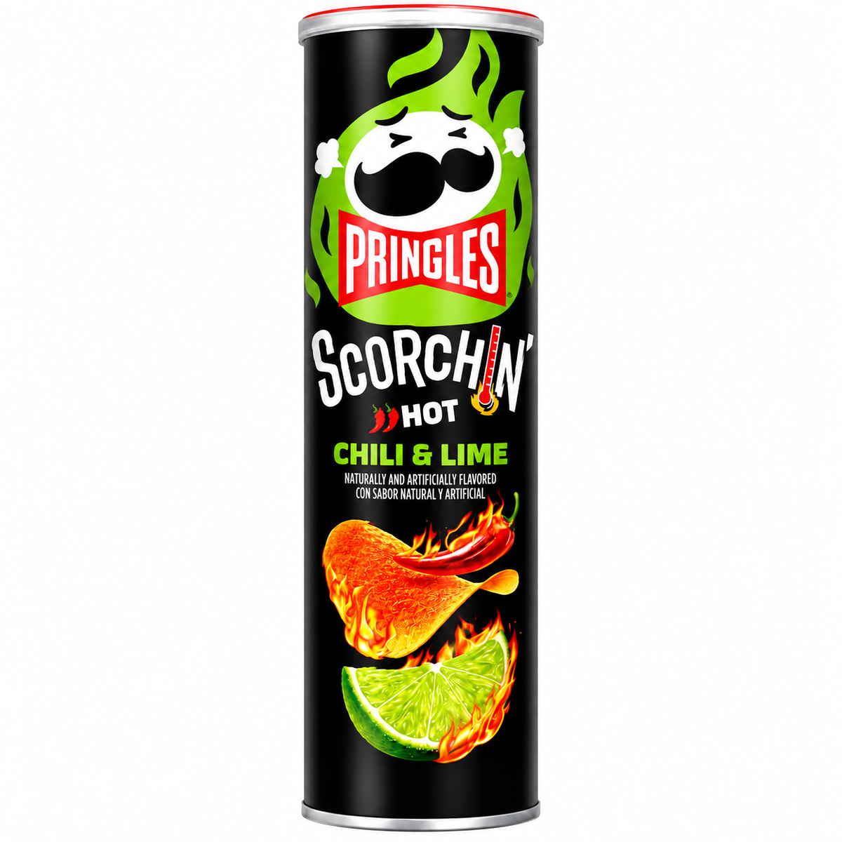 Pringles Scorchin' Hot Chili & Lime – 158 g