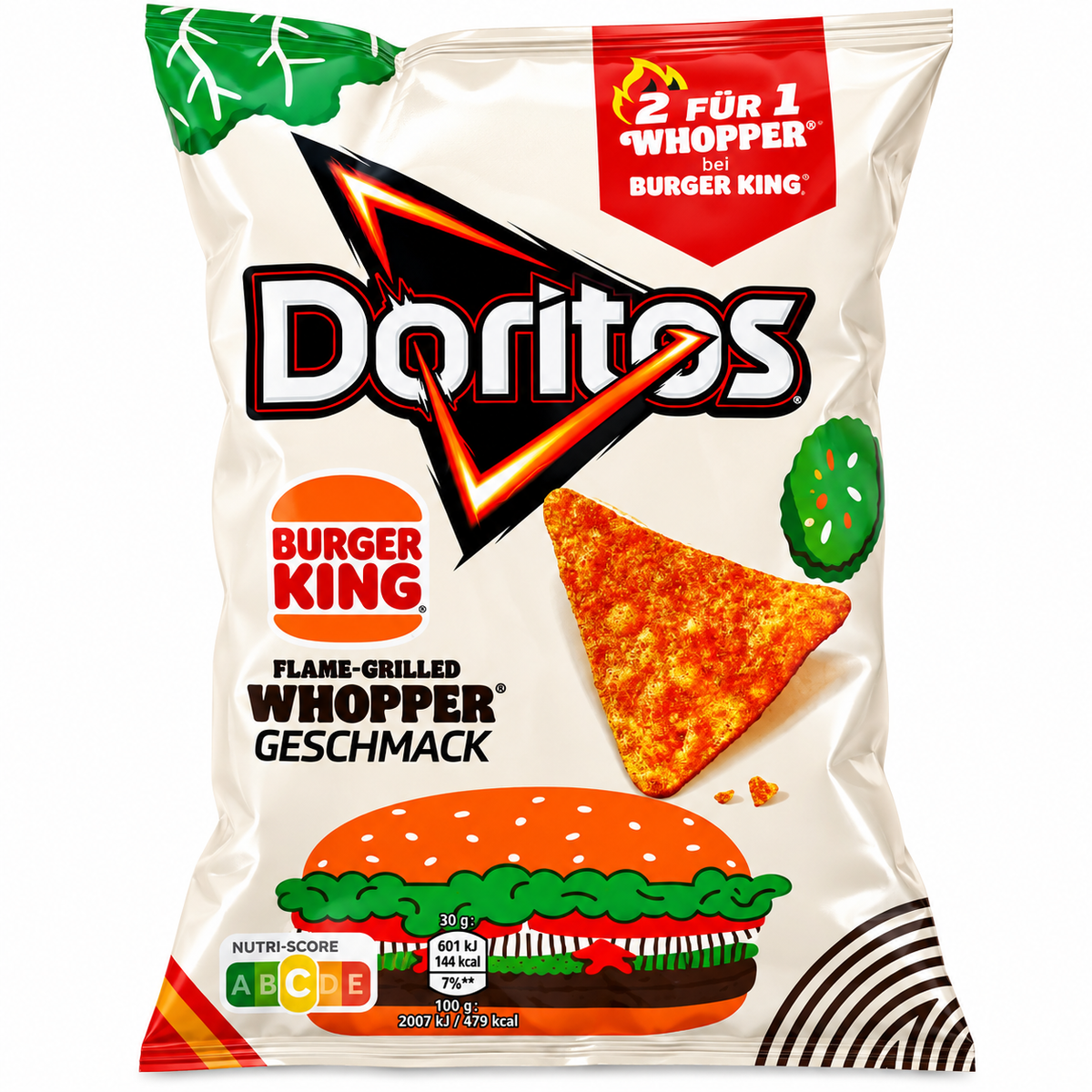 Doritos Burger King Flame-Grilled Whopper – 100 g