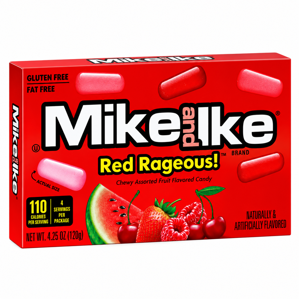 Mike and Ike Red Rageous! – 120 g