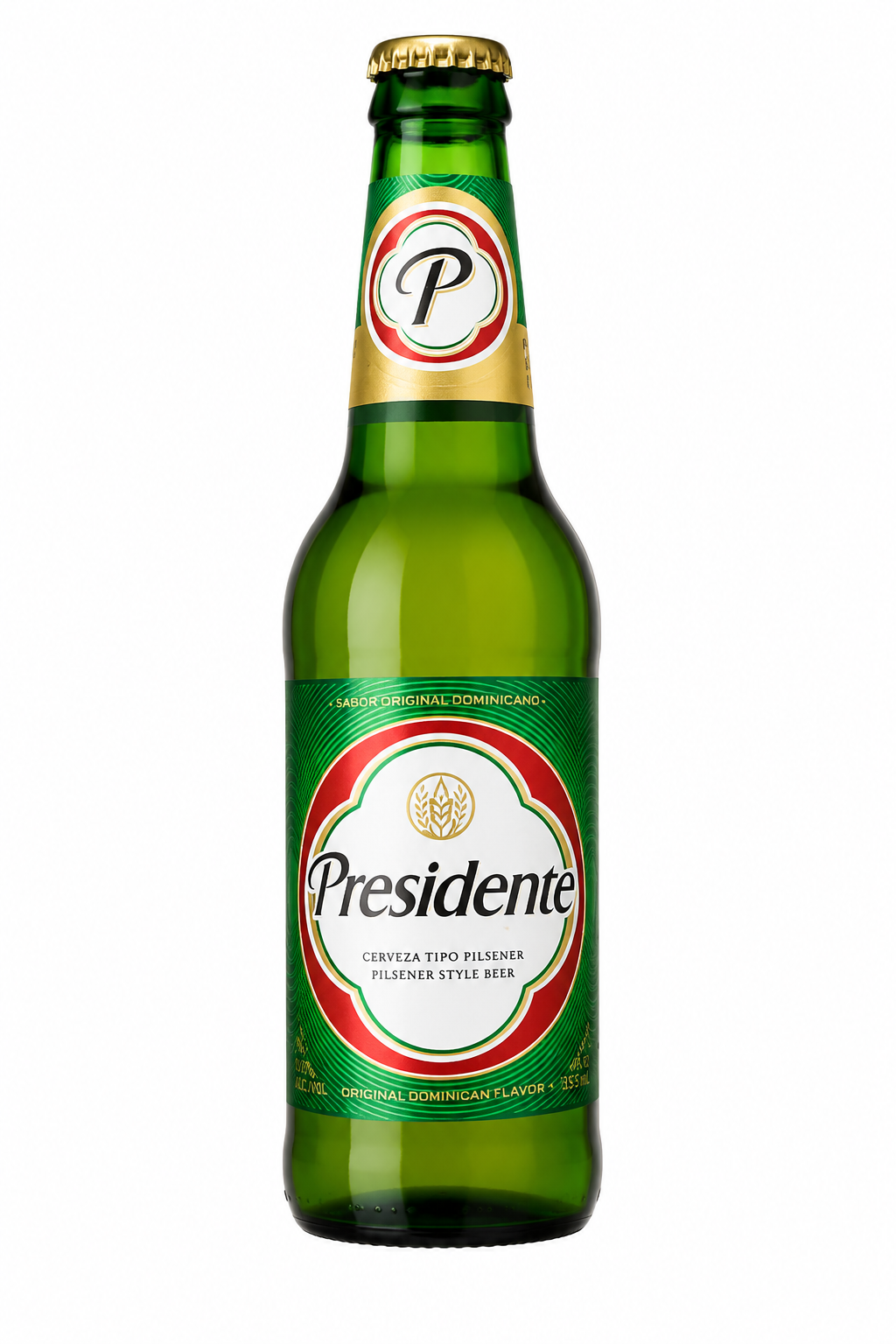 Presidente Beer Original Pilsener – 285 ml