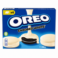 OREO Enrobed White – Weiße Schokolade überzogene OREO Kekse – 246 g (6 × 41 g)