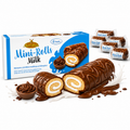 Mini-Rolls Milk 7,83oz - 222g - Rührkuchen mit Milchcremefüllung und Kakaoglasur