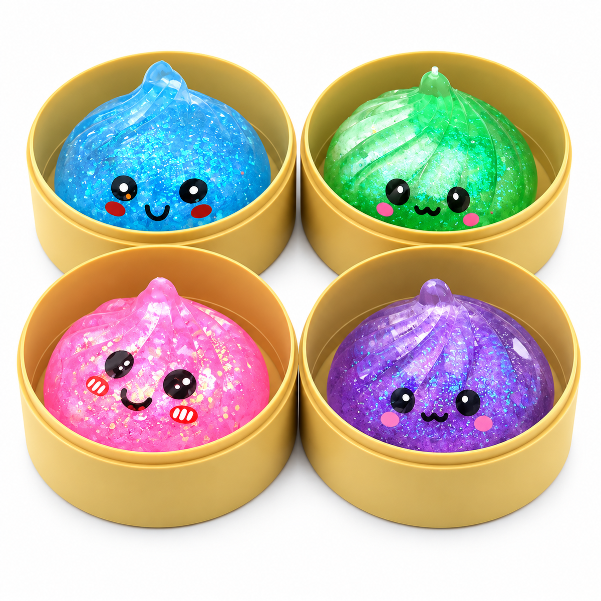 Squishy Dumpling "Glitzer" – 5,5 cm