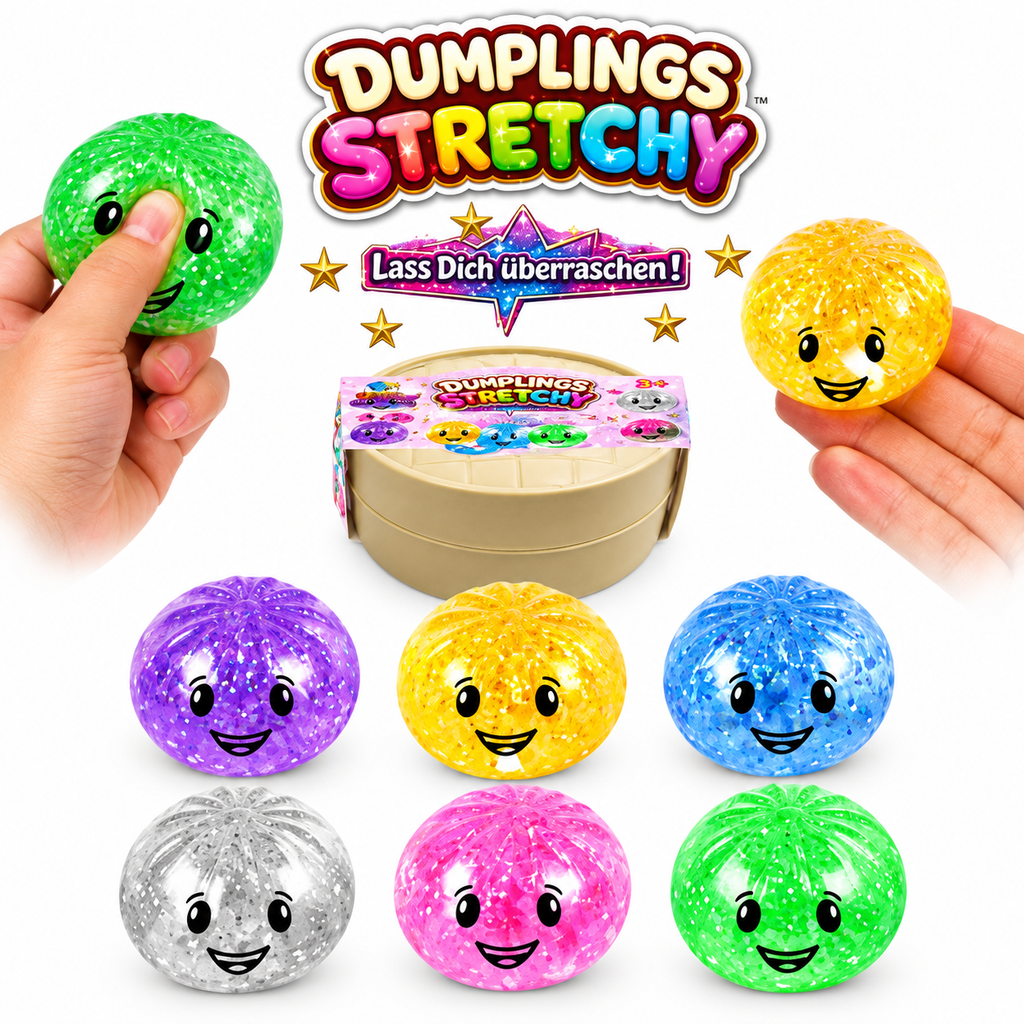 Dumplings Stretchy Maltose "Glitzer" – 5,3 cm